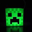 asdasd.jpg Creeper Nightstand Lamp - Minecraft