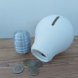 IMG02.jpg Fichier STL Ampoule XXL, tirelire, boîte...・Design pour imprimante 3D à télécharger