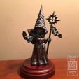 Photo-Sep-03,-8-18-28-PM.jpg Gnomess Cleric, female gnome Tabletop RPG miniature or garden gnome