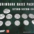 GrimdarkBasesPack.jpg Miniature Bases Grimdark