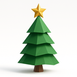 5.png Рождественская елка Low-Poly / Елка / Low-Poly / Рождественская елка