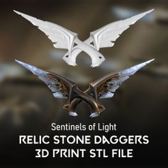 Sentinels-of-Light-Relic-Stone-Daggers-1.jpg Valorant Sentinels of Light Relic Stone Daggers 3d print stl