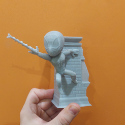 spiderman.png STL file Chibi Spider-man・3D print object to download