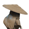 19.544.png Psylocke Bust 3D Print