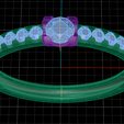 9.png womens ring 3D print model
