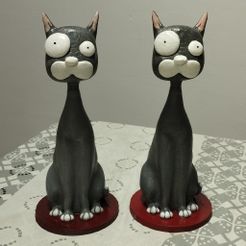 IMG_20221004_204905.jpg Файл STL Карикатурный кот・3D-печатная модель для загрузки