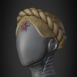 TwinsHead34LeftFront.png Atomic Heart Twins Helmet for Cosplay