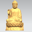 TDA0459 Gautama Buddha (iii) B01.png Archivo 3D gratis Gautama Buda 03・Modelo para descargar y imprimir en 3D