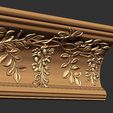 24-CNC-Art-3D-RH-vol-2-300-cornice.jpg CORNICE 100 3D MODEL IN ONE  COLLECTION VOL 2 classical decoration