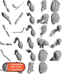 folder.jpg Бесплатный 3D файл Космические монахини - Молчание・3D-печатная модель для загрузки