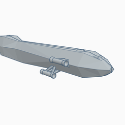 Cargo-space-ship-Thumb.png Archivo STL gratis Nave espacial de carga simple・Diseño imprimible en 3D para descargar, Tom_DWM