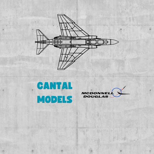 F-4 PHANTOM II #1 | 2D WALL ART