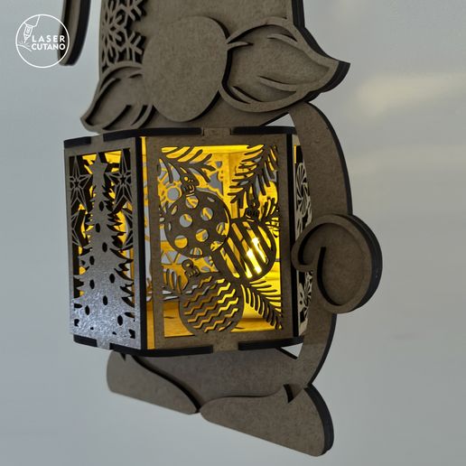 set-christmas-gnome-lantern-laser-cut-files-svg-lasercutano-8.jpg Lanterna Gnomo de Natal - Castiçal - Ficheiro de corte a laser