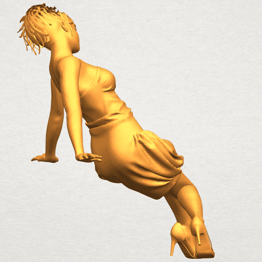 A08.png Download free file Naked Girl G09 • Design to 3D print, GeorgesNikkei