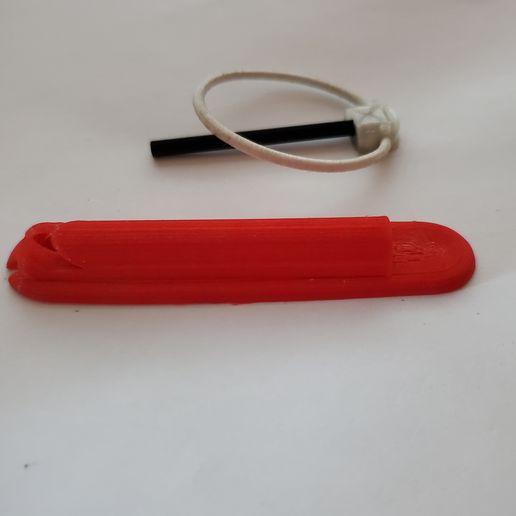 91mm SAK Scale firesteel Updated version14.0 final. - 3D model önizlemesi