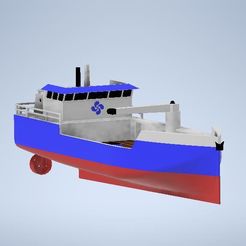 pesca radikal AINGURIAZ kolorenkk-.jpg STL file crab fishing ship crab fishing ship・3D print design to download, MLL