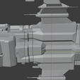 Tengu-stand-holes.png EVE Tengu Spaceship Stand and modified parts - READ DESCRIPTION!