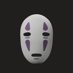 No_Face.png Free STL file No Face Mask・3D print design to download
