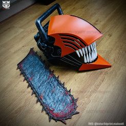 电锯侠头盔 - Denji Cosplay