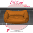 Mini-pet-couch.png Pet bed / Mini pet bed for dolls / Dog bed / cat bed / Doll accessories / toy miniatures