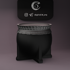 0001.png Archivo STL 🧉 MATE IMPERIAL (GUARDA)・Objeto imprimible en 3D para descargar