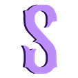 S.Stradas.stl Letters (whole alphabet)