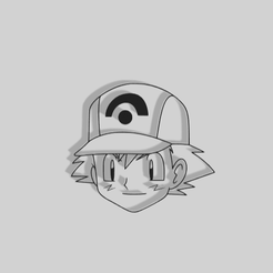 Ash-Pokemon.png Ash Decoration - 2D Art