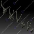 5.jpg Horned Skulls Set.