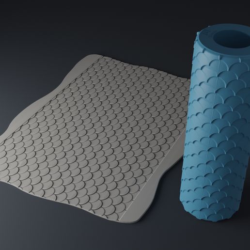 06-02.jpg Texture Rollers - Dragon and Fish Scales