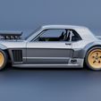 2.jpg 3D file Ford Mustang Hoonicorn・3D printer design to download