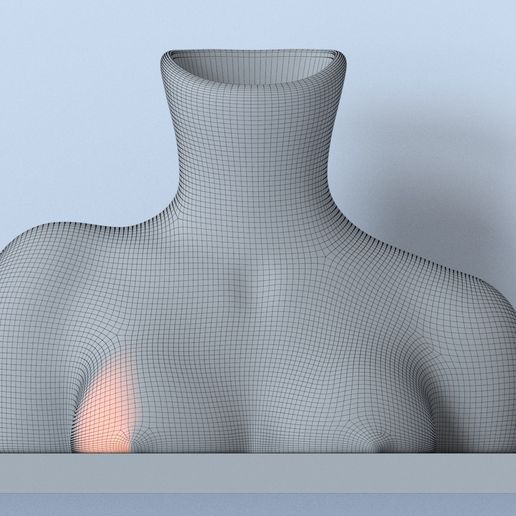 Vase-Bust-2-5JPG.jpg Download STL file Vase woman bust • Model to 3D print, Giordano_Bruno