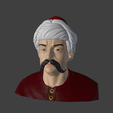 Y1.png I. Selim 3D Bust Model STL Statue