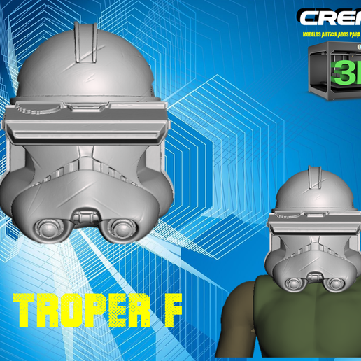 TROPER HEAD F 3D model