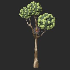 cartoon-tree,spider01.jpg Árbol de dibujos animados,araña