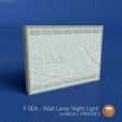 0069-F-006-STL-Meme_0001.jpg F 006 - Wall Lamp Night Light