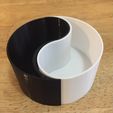 c5938340f20619b1aebc60a2146247bd_preview_featured.jpg Free STL file Customizable Yin-Yang Planter / Container・Template to download and 3D print