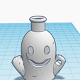 fantasma.png 3D Ghost Mouthpiece Cachimba