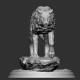 2.jpg Archivo STL Lobo・Diseño de impresora 3D para descargar