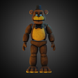 FreddyFazBearFront.png Five Nights at Freddys Freddy Armor and Helmet for Cosplay 3D print model