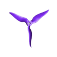 propellerL.stl Best performance propellers for fpv drone