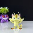 Moment-App-20230317050412866.jpeg 3D file Meowth - multipart model・Model to download and 3D print
