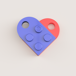 LEgo_2022-Sep-06_05-17-06PM-000_CustomizedView21985709385_png.png Archivo STL LEGO HEART・Plan de impresión en 3D para descargar