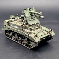 Stuart M3 SPG (18pdr) (US, WW2)