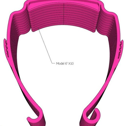 Model 6' X10.jpg Protective Visor Covid 19 Model v6