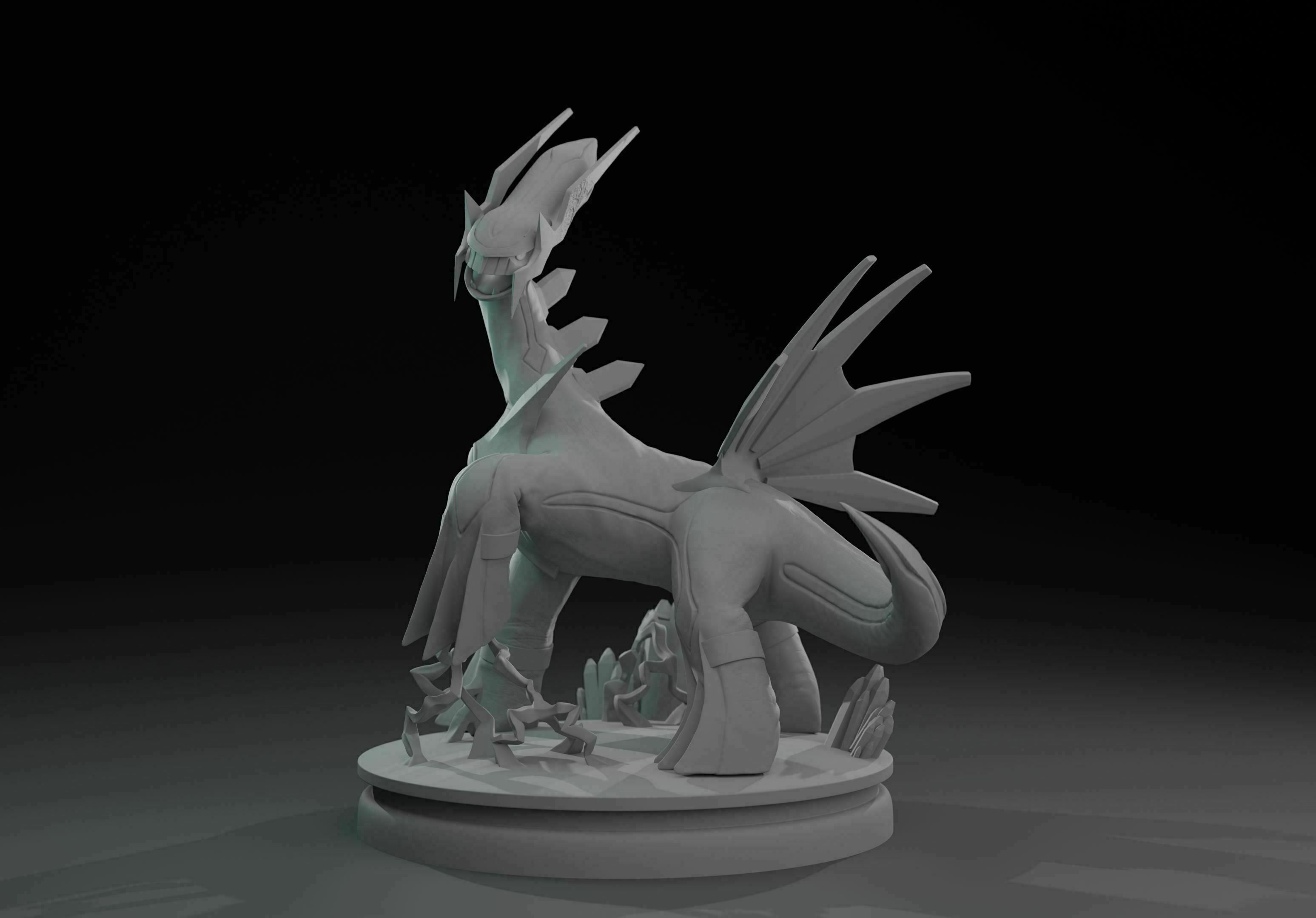 dialga-clay-2.jpg Fichier 3D Dialga - Pokémon imprimable en 3D・Plan à imprimer en 3D à télécharger, Mypokeprints