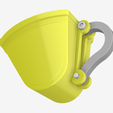 Screenshot_3.png Archivo STL taza excavadora amarilla・Objeto para impresora 3D para descargar