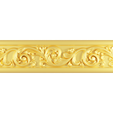 9_Gold.png Pack de 12 | Modelos 3D de molduras ornamentales clásicas talladas para CNC / Impresión 3D