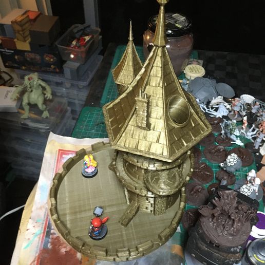 FATES END - DICE TOWER - FREE WIZARD TOWER!