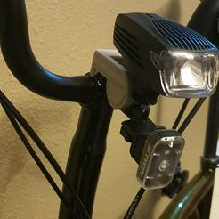 light-mount.jpg STL file brompton light mount・3D printing template to download