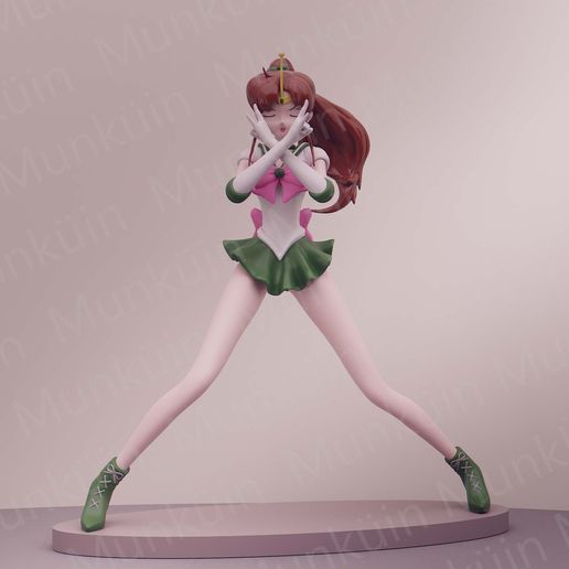 Sailor Jupiter - Makoto Kino 3D model
